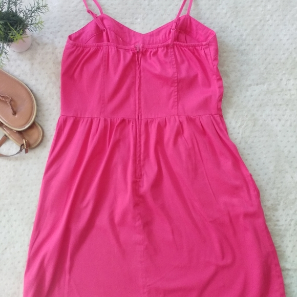 Mossimo Fushia Cami Dress size M - Picture 2 of 7